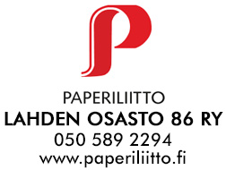 Paperiliiton Lahden osasto 86 ry logo